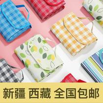 Xinjiang Tibetan Picnic Mat Waterproof Thickening Portable Outdoor Picnic Picnic Mat Super Thick Lawn Spring Tours