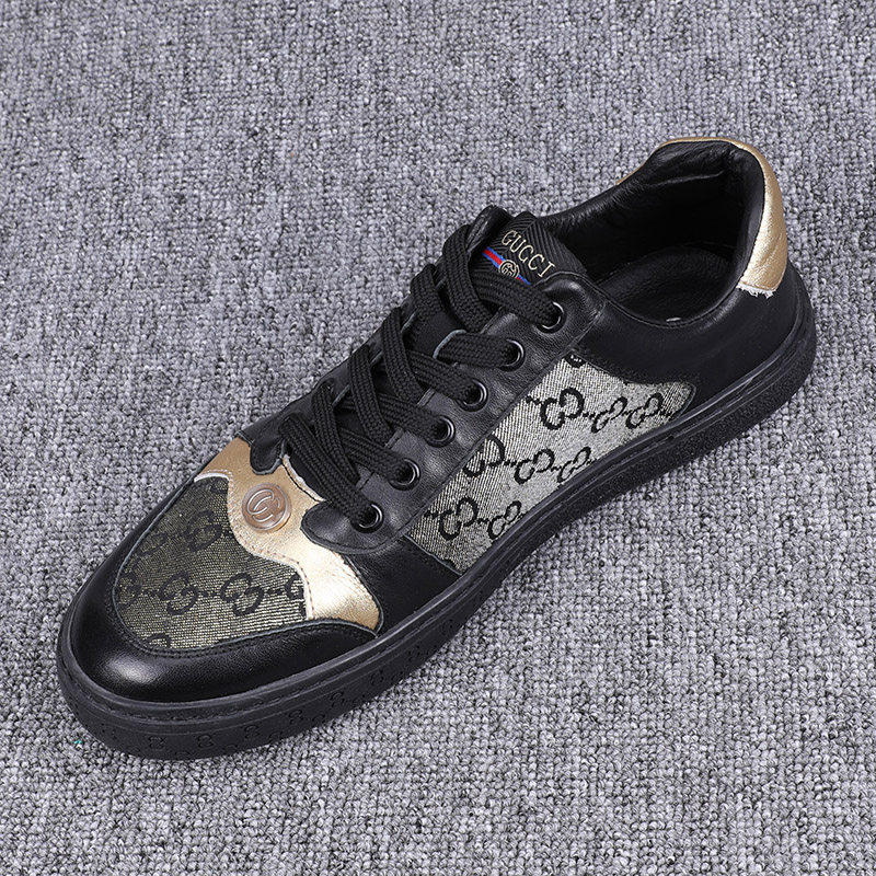 2022 spring new Korean version simple fashion casual shoes men's trendy all-match genuine leather sneakers youth outdoor trendy shoes