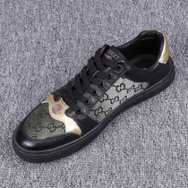 2022 spring new Korean version simple fashion casual shoes mens trendy all-match genuine leather sneakers youth outdoor trendy shoes
