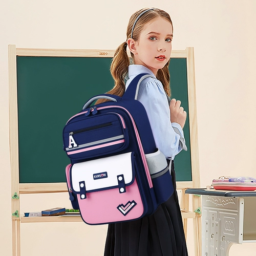 Детский сверхлегкий школьный рюкзак со сниженной нагрузкой, защита позвоночника