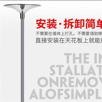 Steel pipe dance steel pipe silicone gel rotary fixed anti-slip dance room Home indoor portable activity Professional dance tube