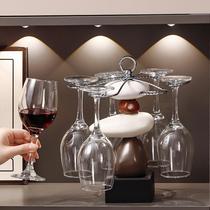 Shilairun red wine glass holder light luxury high-end TV cabinet high-end atmosphere 2024 new wine cabinet decoration ornaments