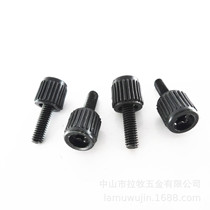 Cross hand screw cabinet chassis handle screw round head knurled hand twist plastic head adjustment screw M3M4M5