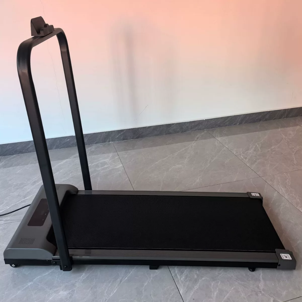 Smart foldable handheld stepper for walking for gym