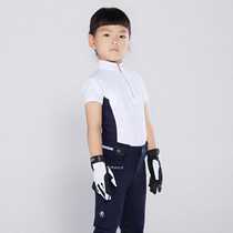 Four Seasons Summer Gloves Equipment Supplies Autumn Boys and Girls Horse Riding Spring Horse Winter Thin Breathable Silicone Anti-Slip and Wear-Resistant