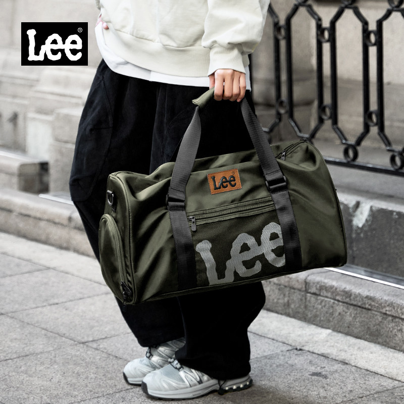 Дорожная сумка Lee женская крупнотоннажная спортивная сумка для плавания и фитнеса, разделяющая сухую и влажную воду, мужская сумка-мессенджер, сумка-вещевой мешок Изображение 1