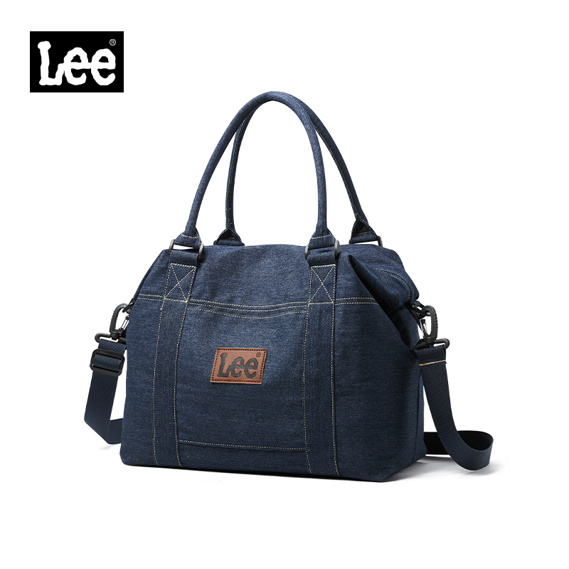 Lee Large-Capacity Portable Travel Bag for Women, Short-Distance Business Trip, Fitness Luggage Bag, Single-Shoulder Storage Bag, Men's Crossbody Bag