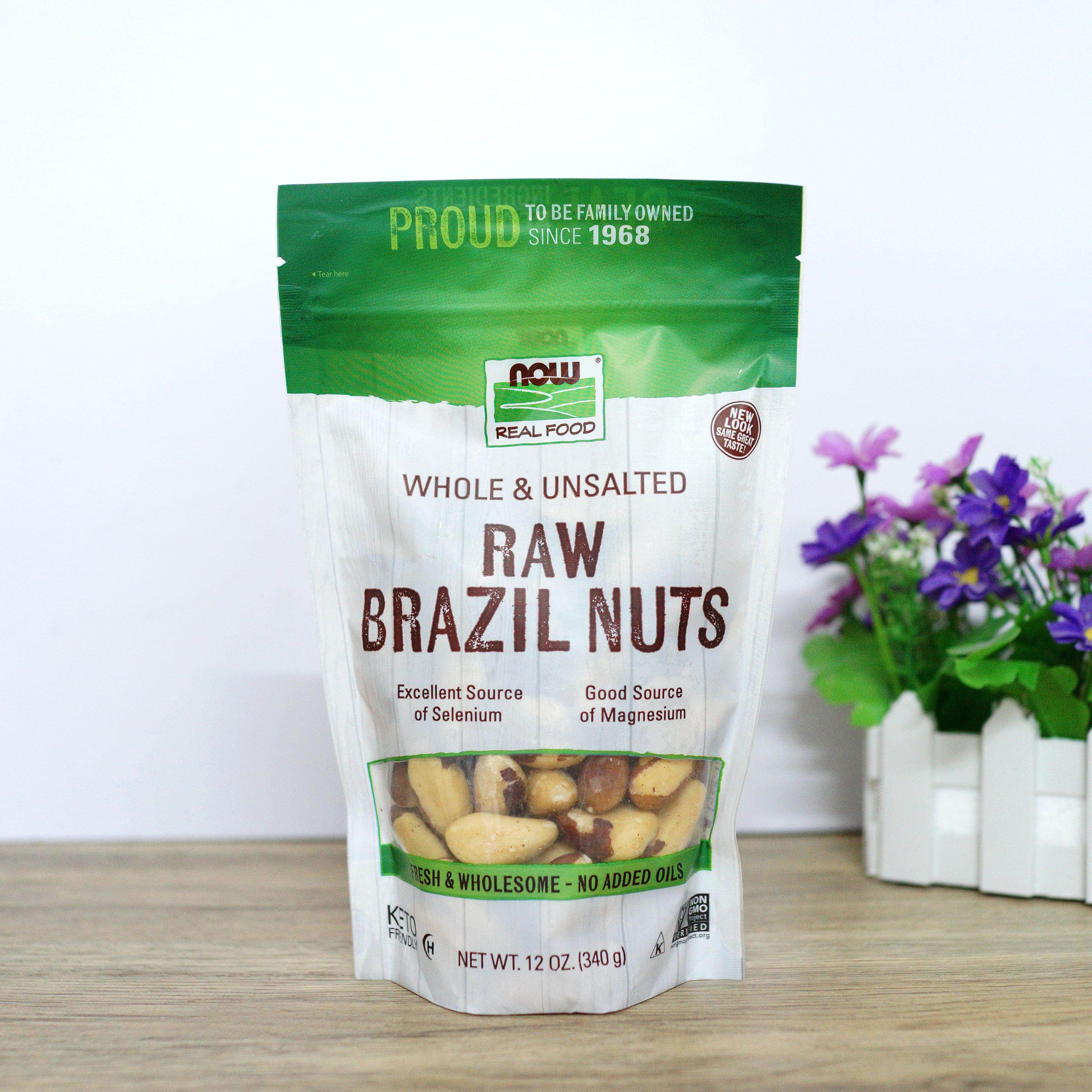 Spot USA Now Foods Brazil Nuts Brazil nut Renbaud fruit desert fruit 340g-Taobao