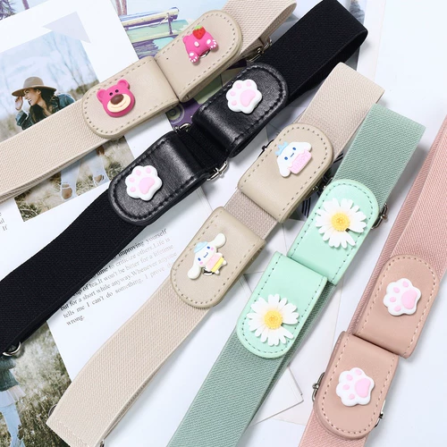 Детские джинсы, штаны, невидимый ремень, эластичная талия