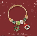 Рождественский детский высококачественный браслет для влюбленных, подарок на день рождения