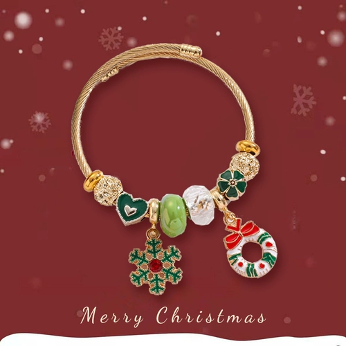 Рождественский детский высококачественный браслет для влюбленных, подарок на день рождения