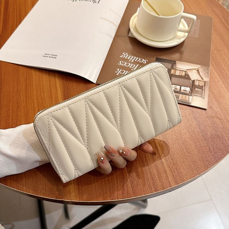 Wallet Women's Long Style Fashionable Large Capacity Wallet Clutch Bag Women's Clutch Zipper Mobile Phone Bag Coin Purse Wallet Women's Long Style Fashionable Large Capacity Wallet Clutch Bag Women's Clutch Zipper Mobile Phone Bag Coin Purse
