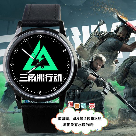 Delta Operation Peripheral Blackhawk Fall Operator Mai Xiaowen Red Wolf Veyron Luna Waterproof Watch Birthday Gift
