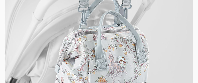 Bubbletree Mommy Bag Large Capacity Mother and Baby Lightweight Bag for Going Out New Style Multi-Functional Backpack — 36
