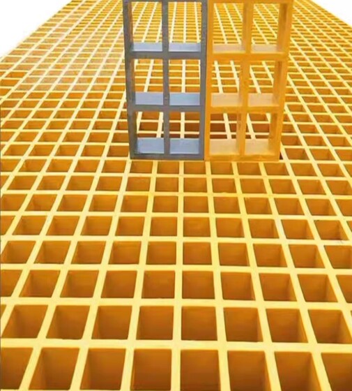 Yunnan Fiberglass Grating Board, Tree Grate, Drainage Ditch Cover, Photovoltaic Walkway Grid Board, Car Wash Room Floor Grating