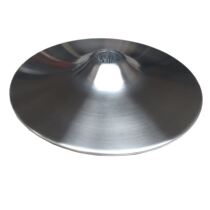 Furniture hardware accessories factory direct sales bar chair accessories bar bar chair base round brushed stainless steel speaker plate