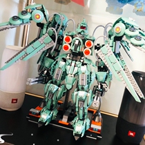Huge Kshatriya model mecha assembled boy puzzle Chenghai toy hell level difficult toy building blocks