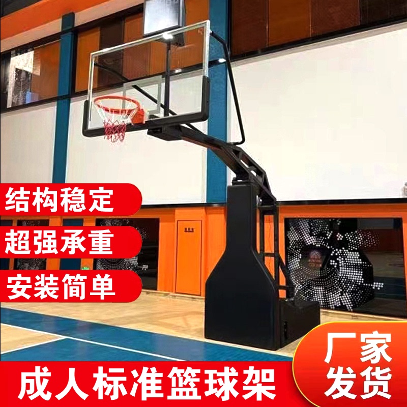 Adult Standard Basketball Stand Indoor and Outdoor Manual Hydraulic Adjustable Electric Mobile Dunk Game Basket 