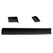 Suitable for 10th and 10th generation Civic real carbon fiber modified interior instrument panel center control long trim strip decoration