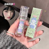 The god of light makeup water-glossy mirror lip glaze plump lips non-stick non-fading high-looking ins whitening affordable lipstick