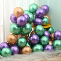 50 металлического золота, фиолетового и зеленого смешанного