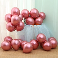 50 металлическая роза красный