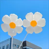 Чисто белый куриный яичный цветок 50 полосы стержней