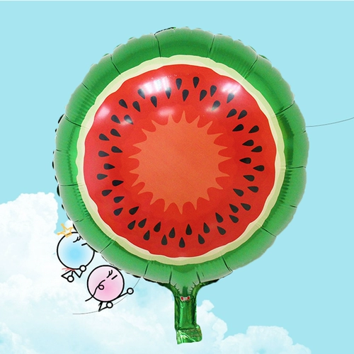 Воздушные шары из алюминиевой фольги в форме фруктов, тематические украшения для свадьбы, дня рождения, вечеринки, плавающий воздушный шар, реквизит для фотографий, макет