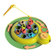 Happy Farm fishing whack-a-mole childrens knocking toy baby kindergarten puzzle early education decompression game