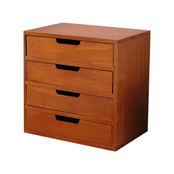 Juxianyou wooden box drawer desktop storage
