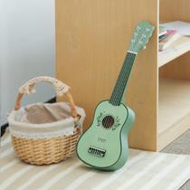 High-end wooden childrens guitar toy that can be played by beginners and simulated ukulele musical instrument toys for boys and girls