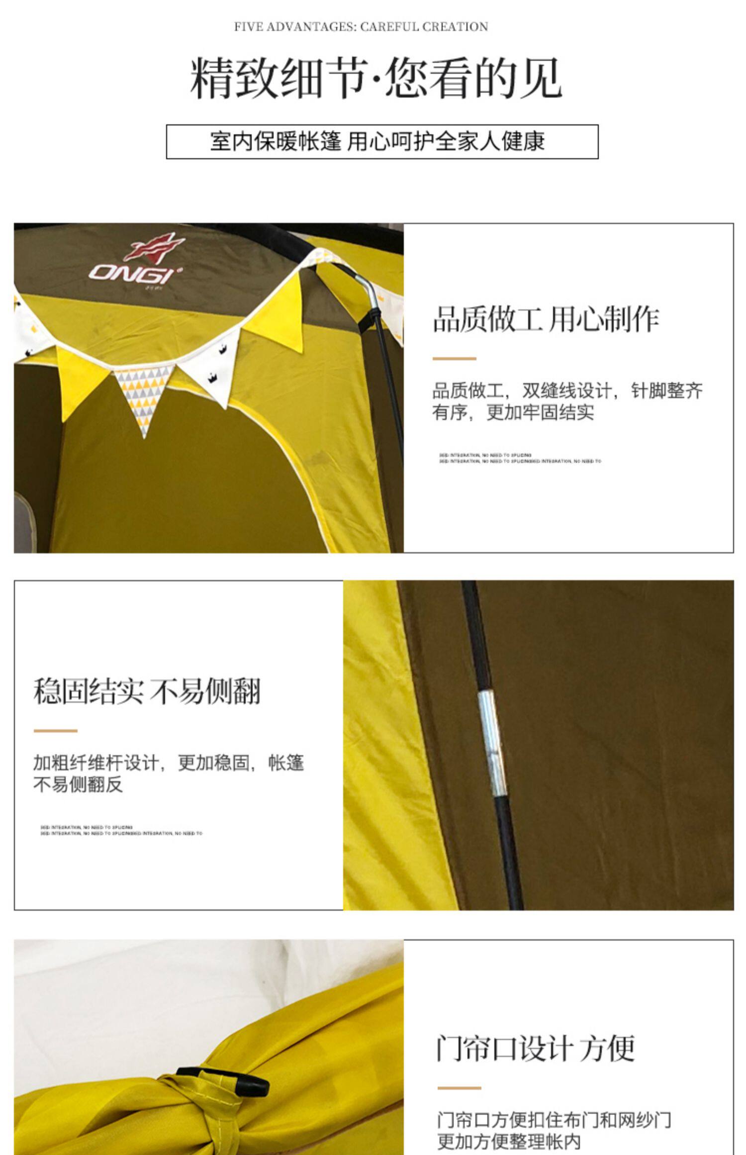 Палатка антистресс «Суслик» для мальчиков и девочек, складной большой домик 无品牌/无注册商标 