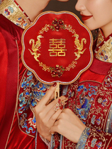Shows fans hold high level of high sense new marriage group fan bridal fan show and hand fan out of Chinese style