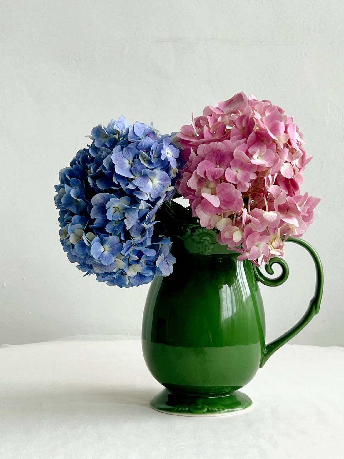 Blemish special price greenery such as bamboo baroque relief retro green vases small fresh milk pot-Taobao