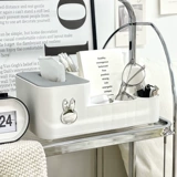 Настольные канцтовары, универсальная коробка для хранения, салфетки, милый держатель для ручек, косметическая помада