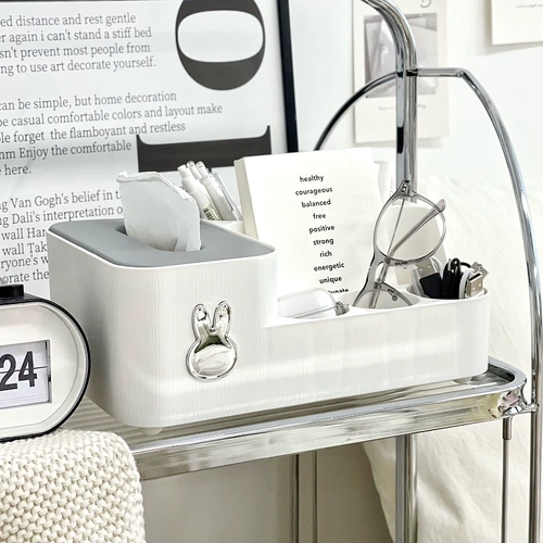 Настольные канцтовары, универсальная коробка для хранения, салфетки, милый держатель для ручек, косметическая помада