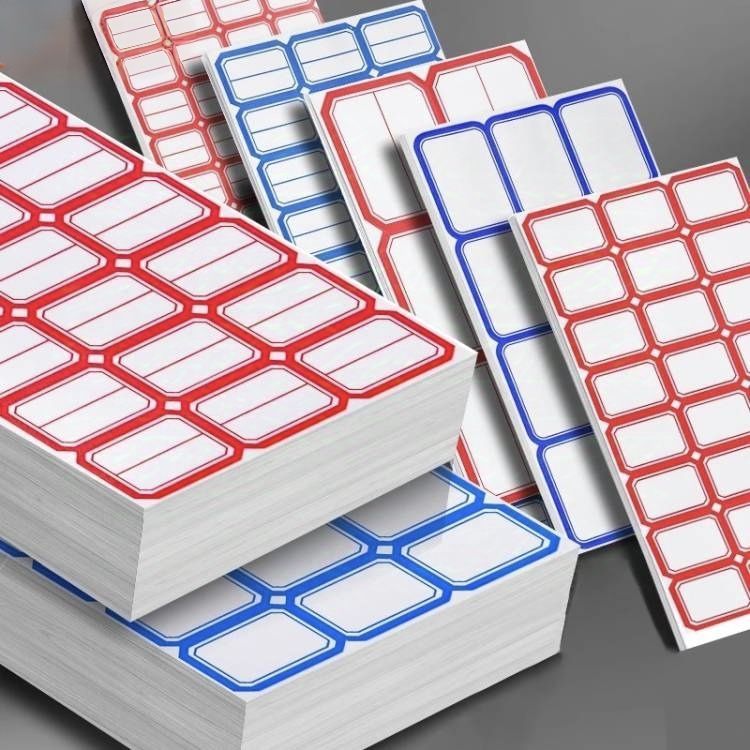 Self-Adhesive Label Paper Sticky Notes Price Classification Labels Self-Adhesive Name Tags Name Stickers School Warehouse Self-Adhesive Label Paper Sticky Notes Price Classification Labels Self-Adhesive Name Tags Name Stickers School Warehouse