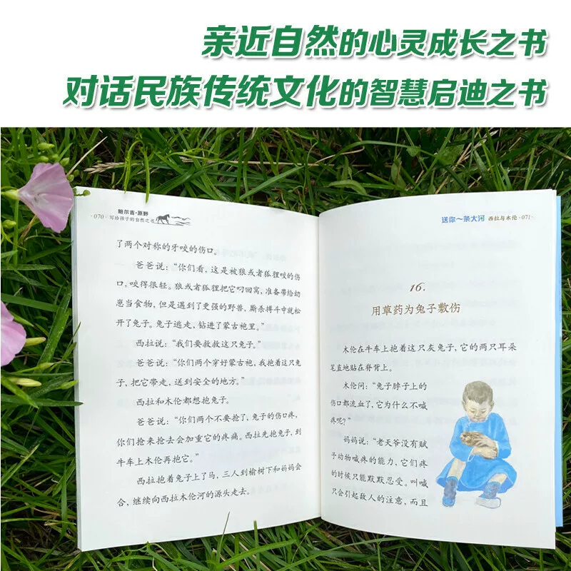 Книга о природе для детей, написанная Баоцзи Юаньею — Пришли тебе большую реку: Сирah и Мулун