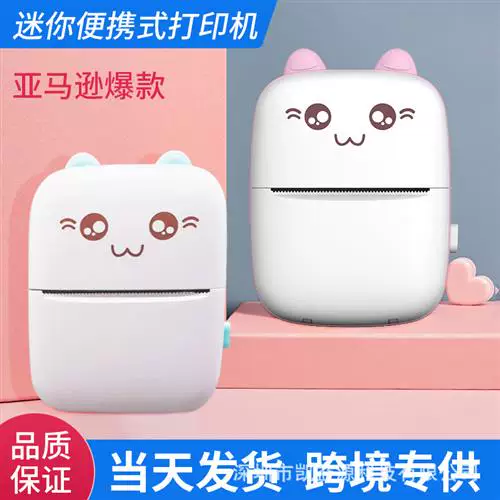 Small pocket printer for students, handheld teaching poster, 2023 collection