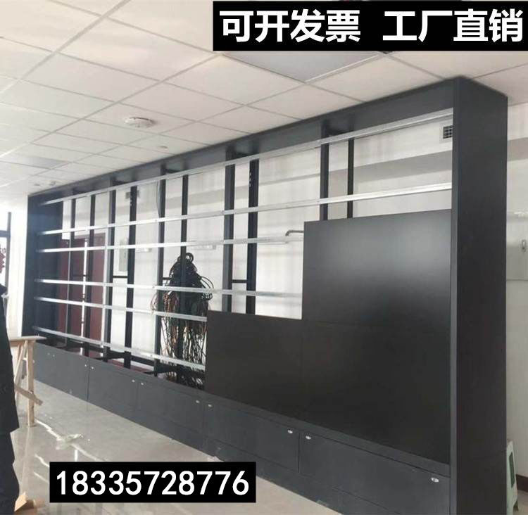 Display cabinet splicing screen monitor TV wall cabinet security monitor large screen stent monitoring equipment cabinet