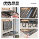 German Imported Bathroom Storage Rack Bathroom Towel Rack Foldableing Clothing Towel Storage Without Punching for Clothes