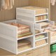 Japan imported MUJIE wardrobe layered partition storage artifact drawer-type clothing sorting rack storage box