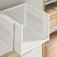 Japan imported MUJIE wardrobe layered partition storage artifact drawer-type clothing sorting rack storage box