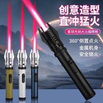 Creative igniter shaped lightsaber straight into fierce fire moxibustion cigar special spray gun portable and large capacity