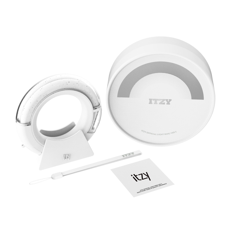 In Stock Wm Special Card Itzy 2Nd Generation Official Cheering Ring Cheering Stick Official Light Ver2.0