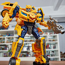 Transformed Toy King Kong Super Bumblebee Optimus Car Pillar Robot Hand Model 7 Boys and Children Genuine 5