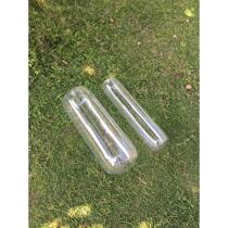 Transparent inflatable cylindrical pillow sofa waist back pillow neck pillow oval leg pillow outdoor pillow long pillowcase core