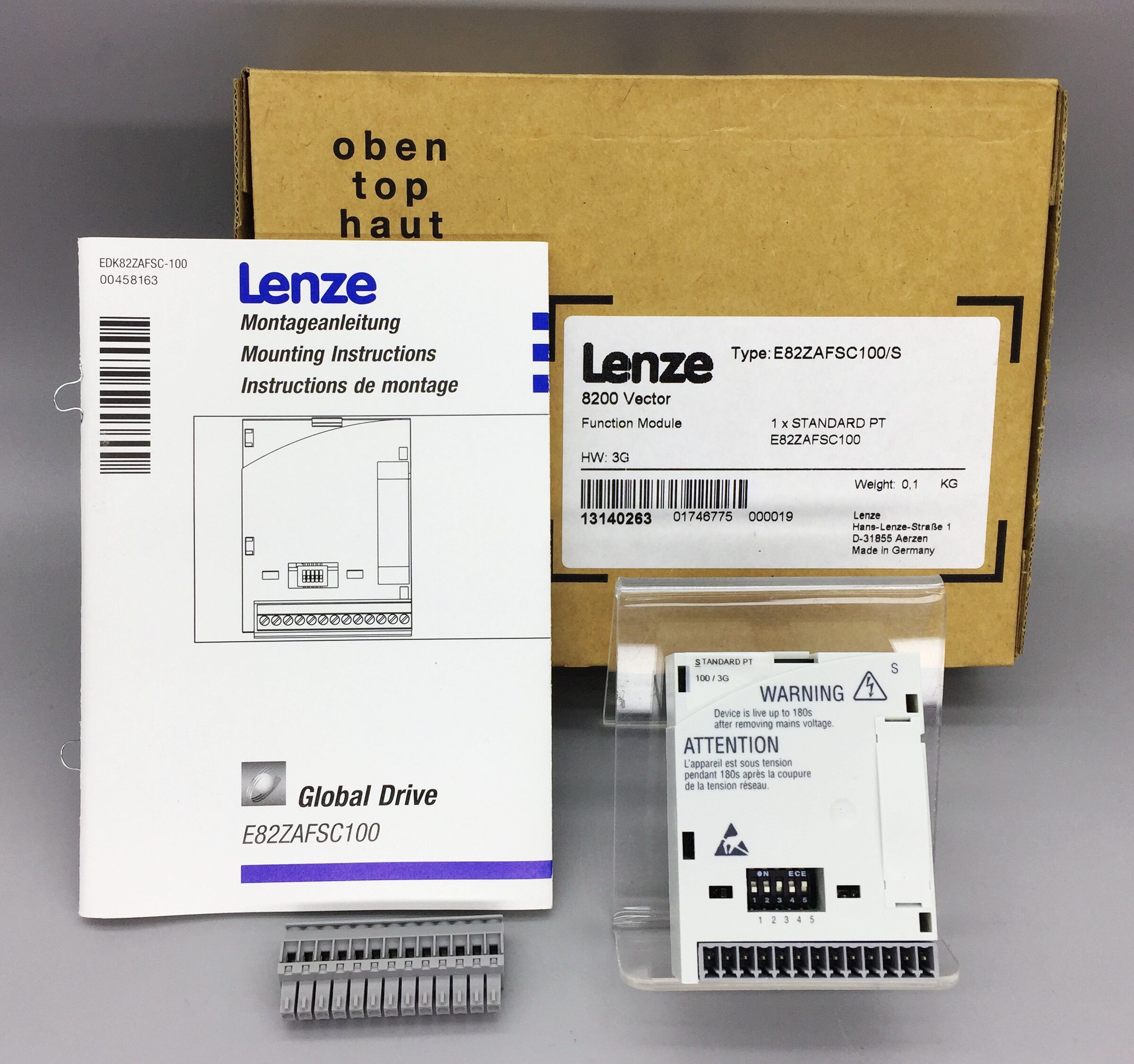 全新原装Lenze伦茨8200系列IO模块E82ZAFSC010 000 100到底值不值得买?-电力半导体器件-淘宝百科网