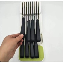 Kitchen seasoning shelve tool holder table top multifunctional seasoning kitchenware supplies containing frame cutter finishing knife base