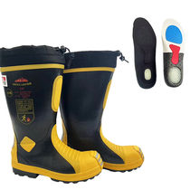 Zeanté ZAT Ultralight Fire Fighting Boots Fire Protection Boots Stickless Steel Sheet Firefighters Bivouboots Firefighting